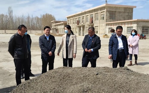 黨委書記、董事長劉興斌到金塔縣調(diào)研